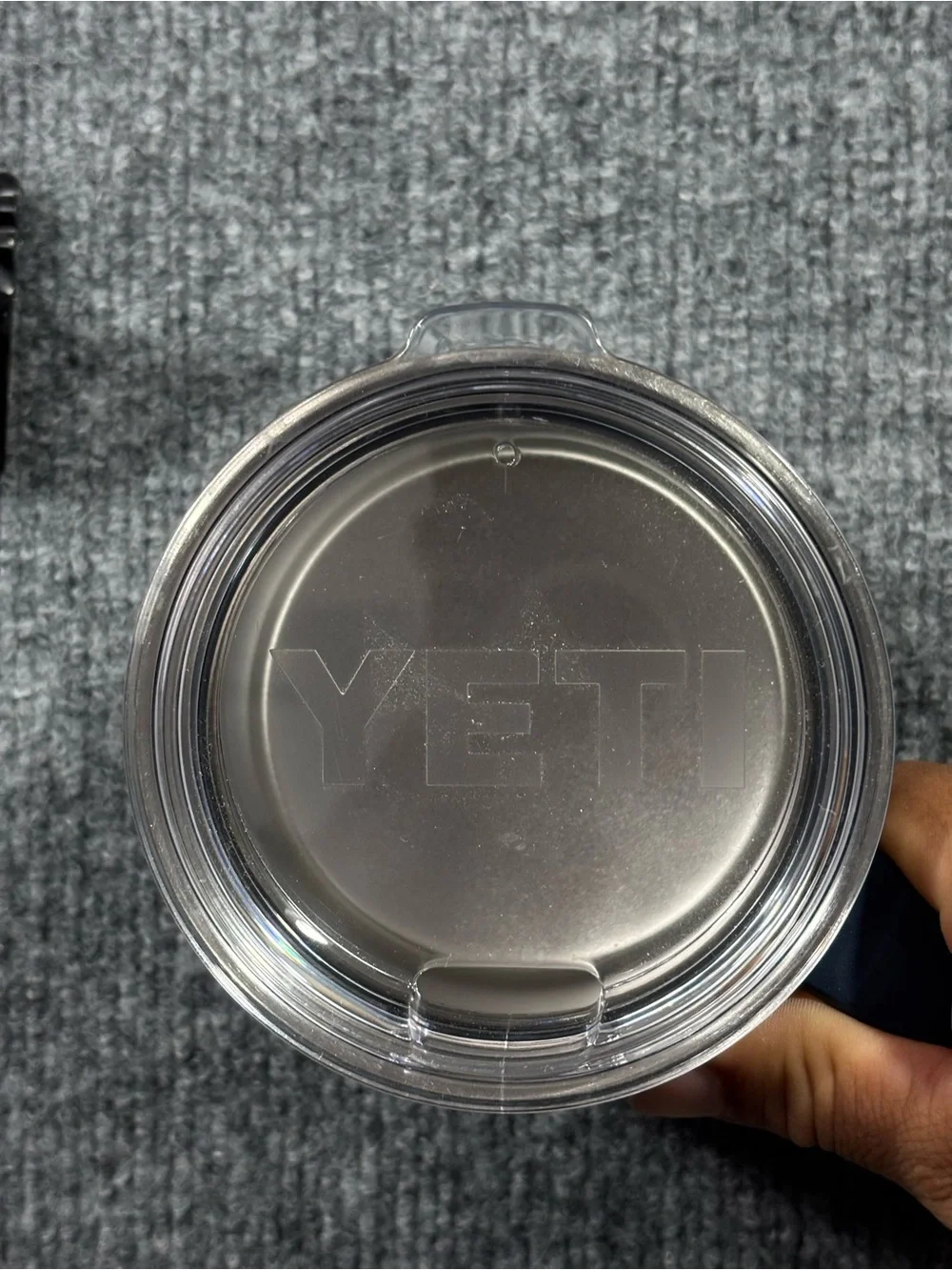 YETI Rambler 14 oz Mug Navy Blue PitchBook Corporate Branded Insulated Cup